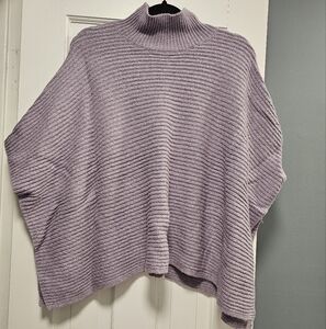 J. Jill poncho knit sweater 💜